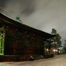 雪夜の善光寺：経蔵