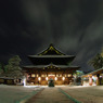 雪夜の善光寺：本堂