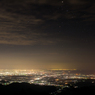 天山からの夜景