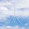 空を翔るブルーインパルス⑨
