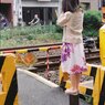 変な踏切待ち