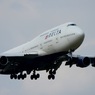 DELTA 747-400 着陸　