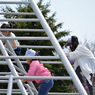 ふらり散歩　公園の過ごし方　お転婆さん