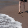 ６月の浜辺