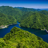 新緑のさっぽろ湖