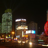 新年徐家汇の夜景