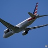 American 777-223 離陸　