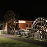 夜の竹田水車（高ISO感度）