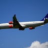 離陸　SAS A340-300