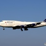 DELTA 747-400 着陸　