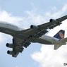 離陸　Lufthansa 747-430