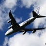出発　SKY TEAM 747-400 