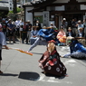 三頭獅子の舞〔大湯前）[岳の幟１０]