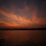 夕焼け　荒川　2015.07.12