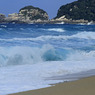 荒れる屋久島の海