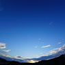 青い夕暮れ