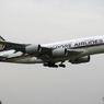 Singapore A380-841 着陸　