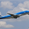 KLM 747-400 出発　