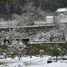 但馬國　春の雪　出石城　③
