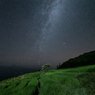 奥能登の棚田と星空
