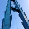 竜神大吊橋　橋柱1