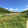 双六小屋と池とテント