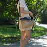 Small pretty girl in summer shine.