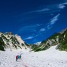 雪渓三景　−白馬大雪渓−