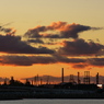 ある日（初秋）の夕景２