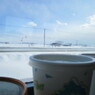 特急オホーツクから見る、函館本線の沿線。