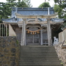 梶の貴船神社（越前松島より）