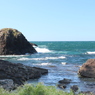 長茶ヶ浜の左側風景２～晴れの場合～（越前松島より）