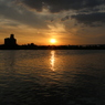 荒川夕暮れ