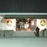 夜の岡崎城