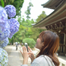 笑顔の視線の先に