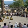 五箇山・麦屋まつり　地主神社奉納「麦屋節」
