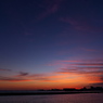 ある日（中秋）の夕景２