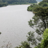 北潟湖の眺め（吉崎御坊跡より）