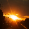 夕日