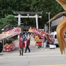 「こきりこ祭り」会場　白山宮