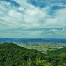 浅間神社より関東平野をのぞむ