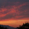 今日の夕景
