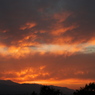今日の夕景