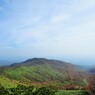 中の大倉尾根より赤面山をのぞむ