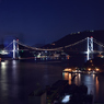 関門橋の夜景