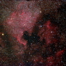 はくちょう座 北アメリカ星雲とペリカン星雲