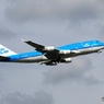 出発　KLM 747-400
