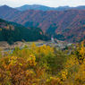鳥取山奥の日没前