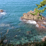 透き通る海（美しき東尋坊より）