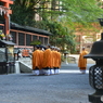 朝の高野山修行僧